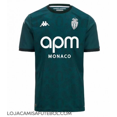 Camisa de Futebol AS Monaco Eliesse Ben Seghir #7 Equipamento Secundário 2024-25 Manga Curta Camisa de Futebol AS Monaco Eliesse Ben Seghir #7 Equipamento Secundário 2024-25 Manga Curta